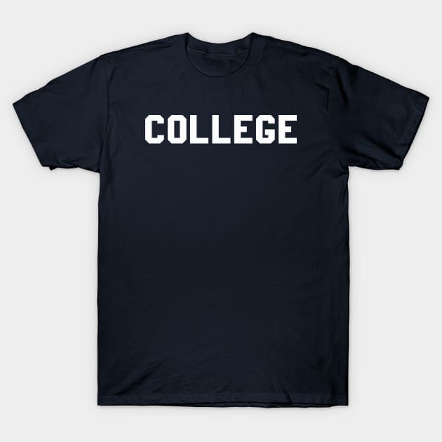 COLLEGE Sweatshirt – Animal House T-Shirt by Indie Pop